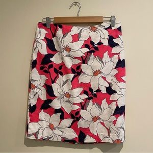 Floral Pencil Skirt
